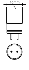 Miniature Bi-Pin Base Style