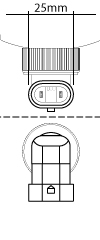 Right Angle Plastic Base Style