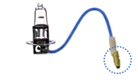 H3 w/Bullet, Halogen Lamps