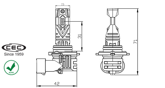 9006LED Fog Lamp