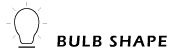 Search Products by Bulb Shape