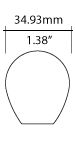 B-8 Bulb Shape