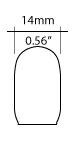T-4 1/2 Bulb Shape